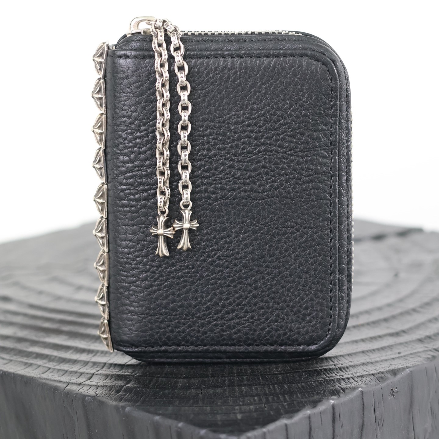 CHROME HEARTS 크롬하츠 지퍼 반지갑