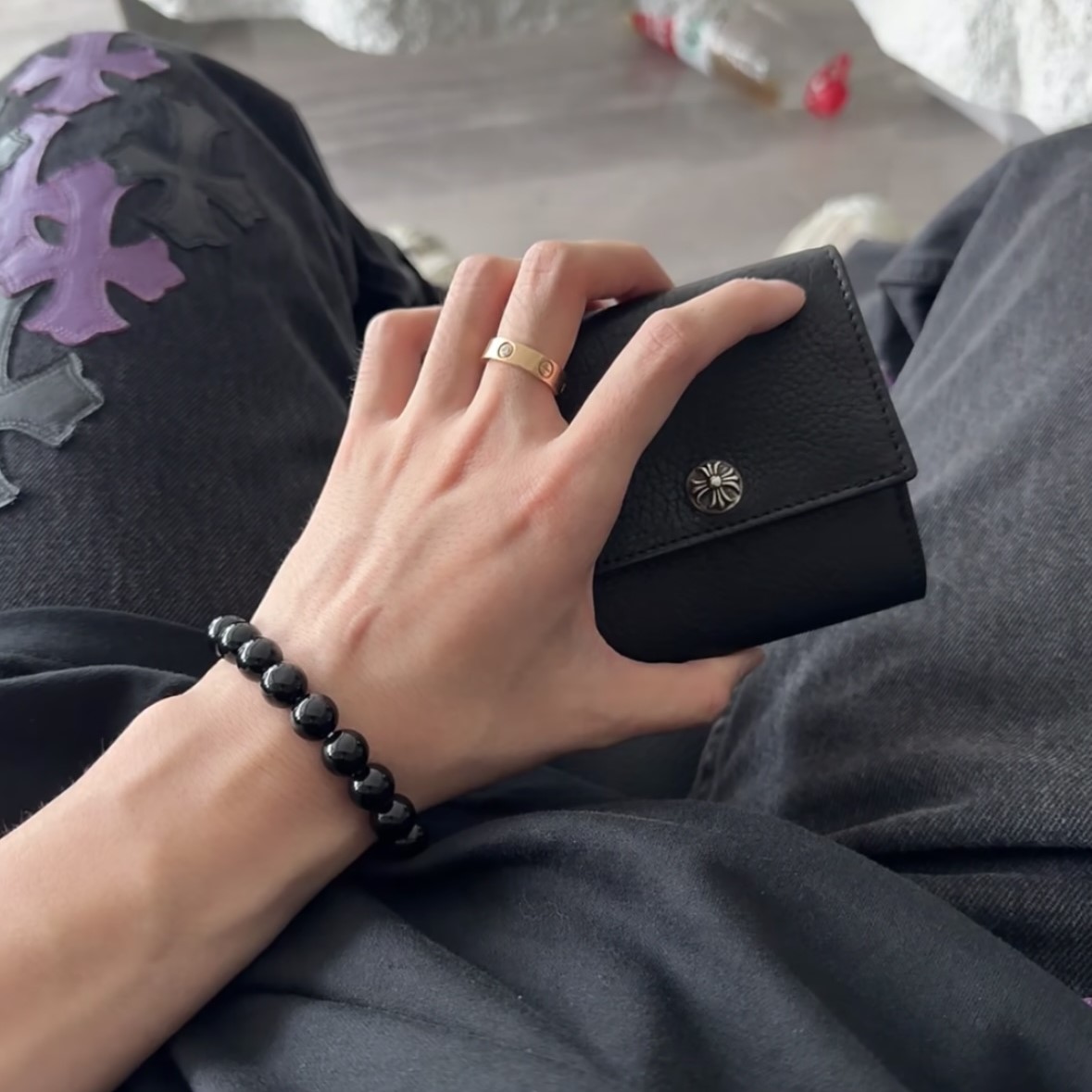 CHROME HEARTS 크롬하츠 반지갑 동전지갑 9450