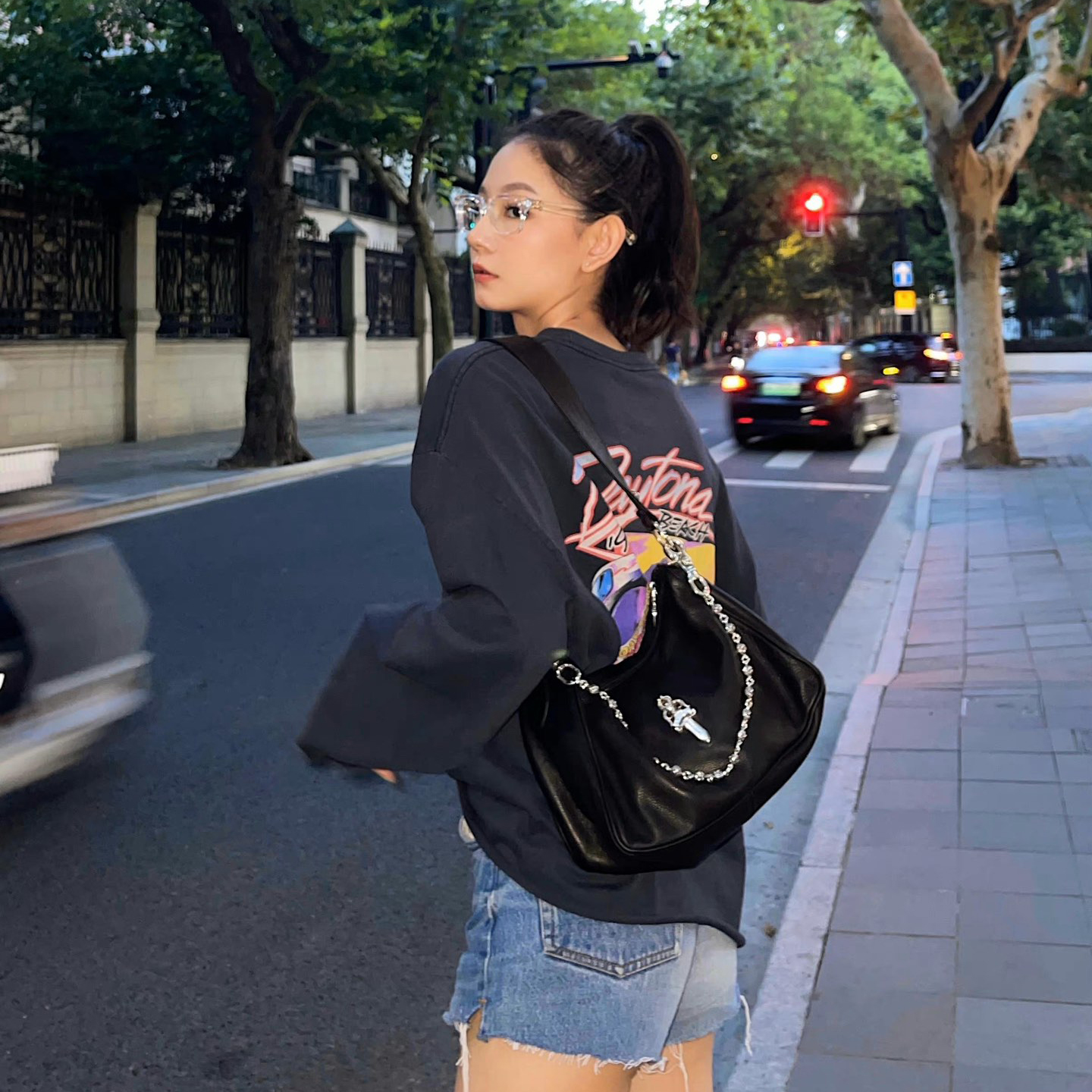 CHROME HEARTS 크롬하츠 Chicken Nugget bag 너겟백 K680 라지