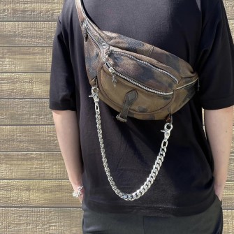 CHROME HEARTS 크롬하츠 힙색 Snat pack camo K053