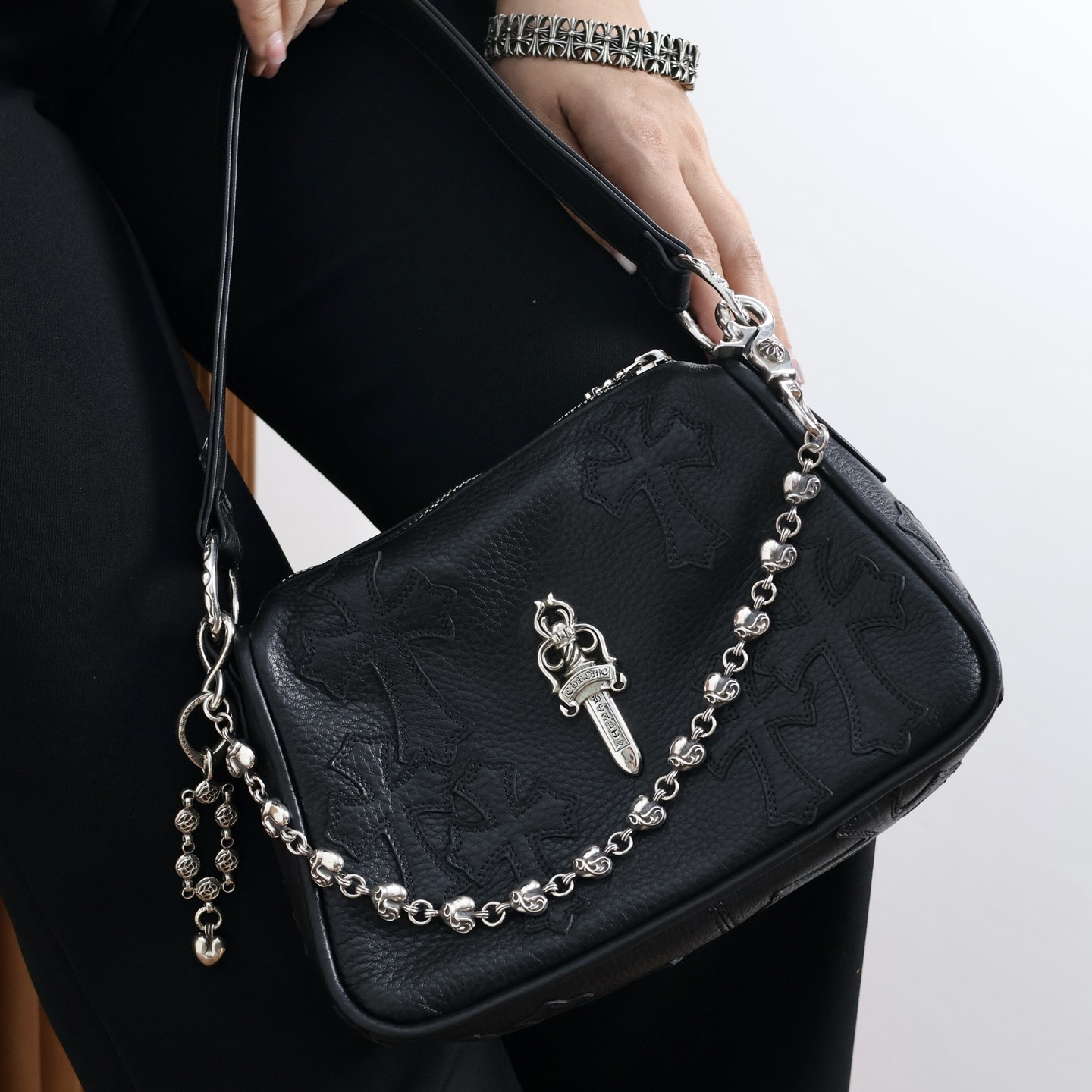 CHROME HEARTS 크롬하츠 Chicken Nugget bag 너겟백 K680 미듐