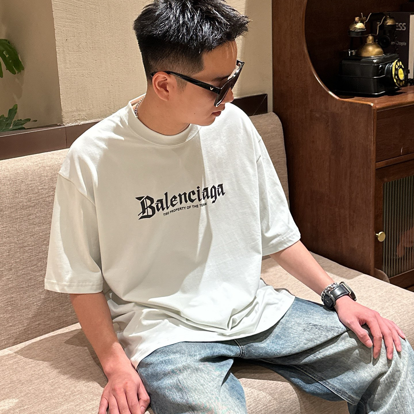 BALENCIAGA 발렌시아가 반팔티 #255211405