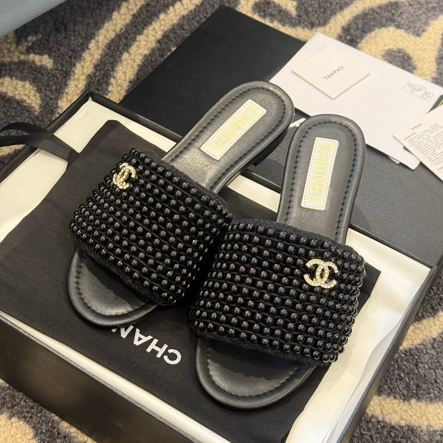 CHANEL 샤넬 슬리퍼 2507131520