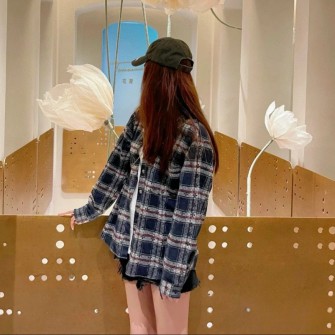 CHROME HEARTS 크롬하츠 체크무늬셔츠 2507211423