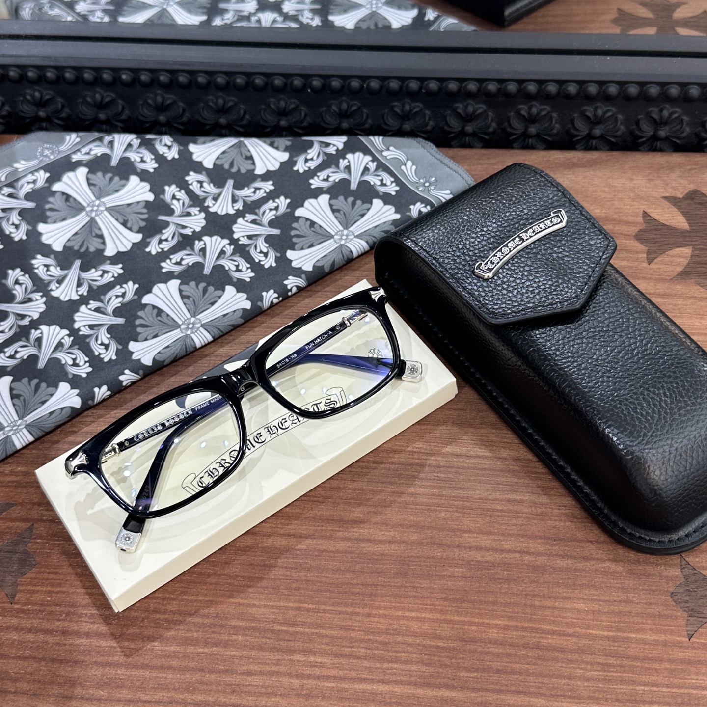 CHROME HEARTS 크롬하츠 펀해치 FUN HATCH-A 안경 #25971839