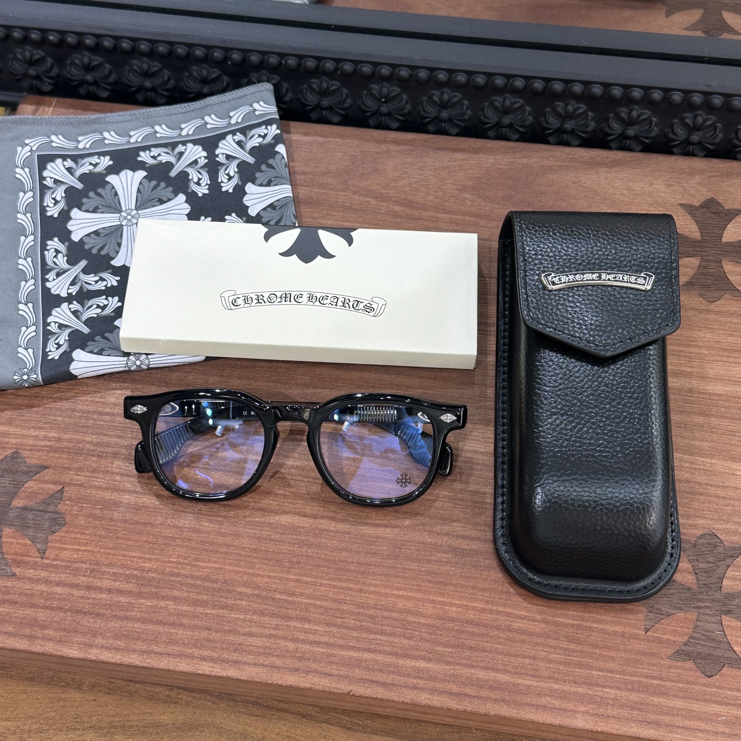 CHROME HEARTS 크롬하츠 처프처프(첩첩)chirp chirp안경 #25971851