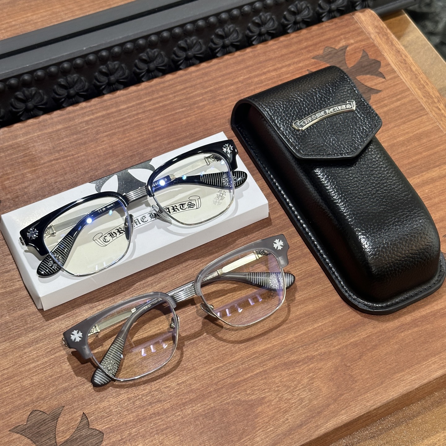 CHROME HEARTS 크롬하츠 보넨노이슈어2 BONENNOISSEUR II 안경 #25972035